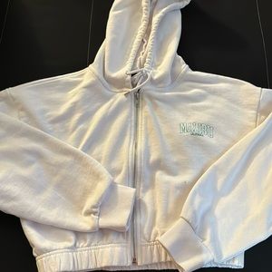 Forever 21 Cropped Zip Up Jacket